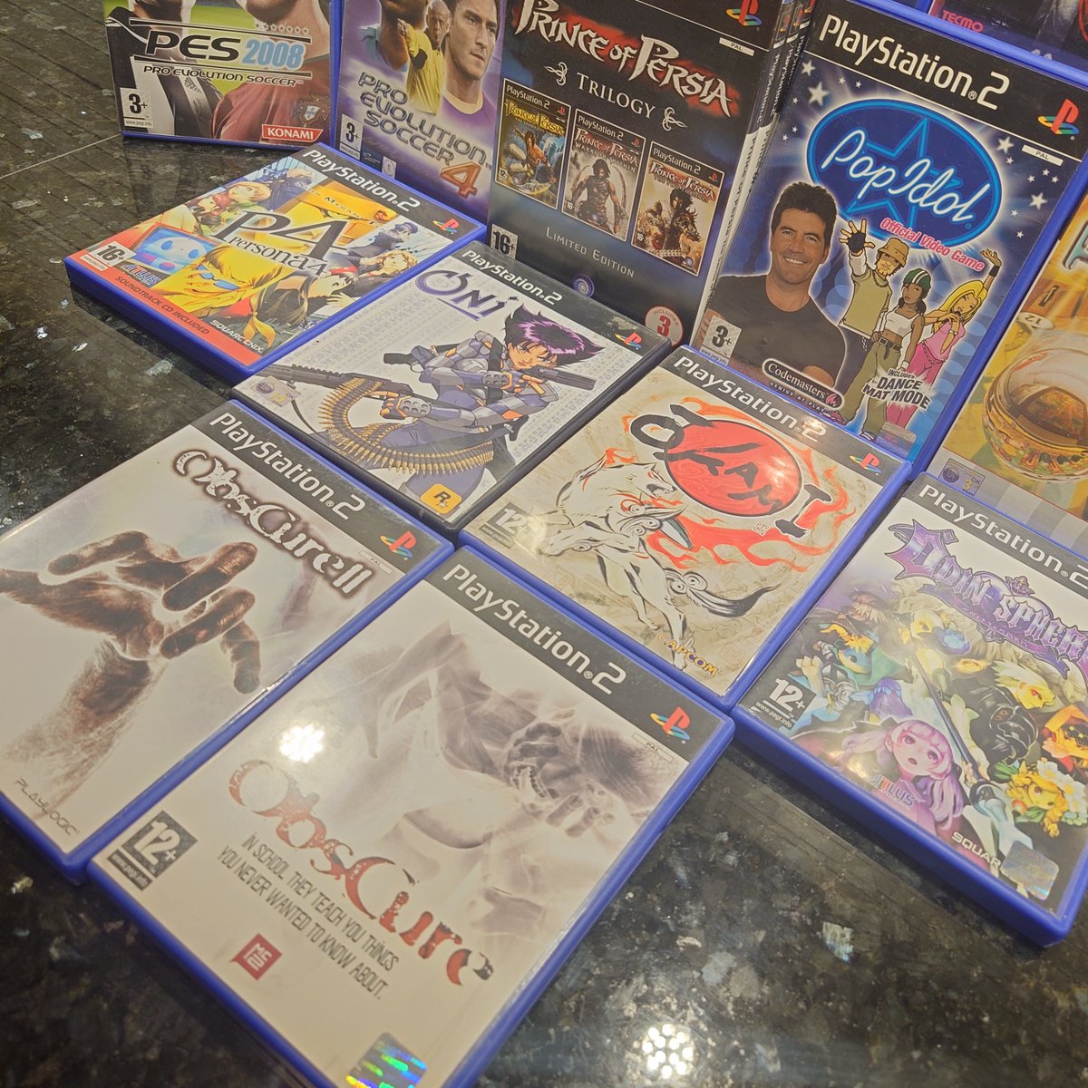 ConceptEnterta6's tweet image. Nyheter som börjar på O P &amp;amp; Q för Sony Playstation 2 avdelningen :) Dessa godingar finns nu att klicka hem i butiken. Trevlig helg!
#Playstation2 #PS2 #Sony #Playstation #Quake #ProjectZero #PES #PrinceOfPersia #Persona #Okami #Obscure #gaming #retrogaming