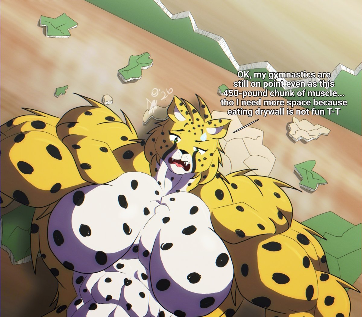 A little training accident befell Giselle for her next heist >:3c