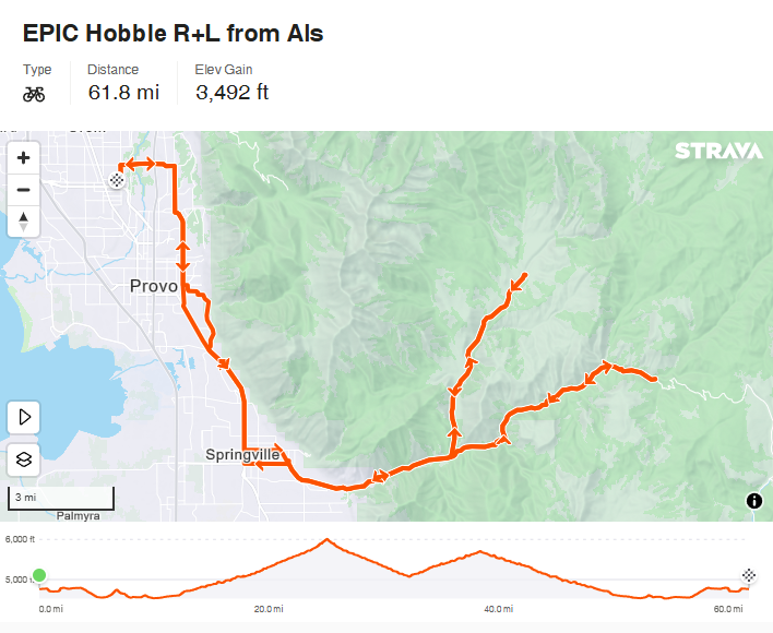 EpicCyclingTeam's tweet photo. GROUP RIDE – Hobble Creek Canyon from Al’s Sporting Goods in Orem, Sat Apr 18. Meet-up at 8:30 – 8:45, roll @ 9.
 Ride info, RSVP:
      web – https://t.co/1CRxbwDvkh
app – https://t.co/iyto7DB8an
NOTE: Two events are in the team’s Strava account for this same ride, join either. https://t.co/SfpOmOWM9c