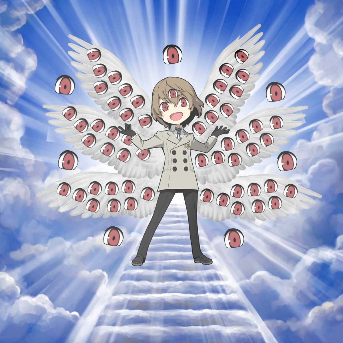 noirhearth's tweet photo. Akechi Hint!: oh ho ho! be not! hintfraid! https://t.co/dkAXtzMDXz