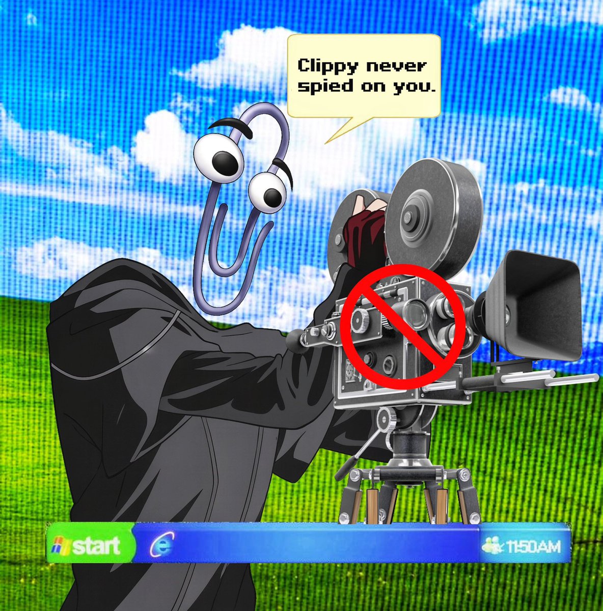 ClippyMovement's tweet photo. @elonmusk Clippy never spied on you

Are you for or against the clippy movement sir ? https://t.co/uXvnI43QZM