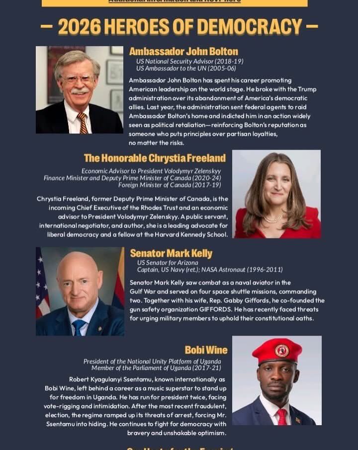 SirDanMagic1's tweet photo. Get ready for the Hero! 🔥
Going live in just a few minutes on @HEBobiwine’s Facebook page—don’t miss it.
#MissionToFreedom! https://t.co/TnZDeTkhfI