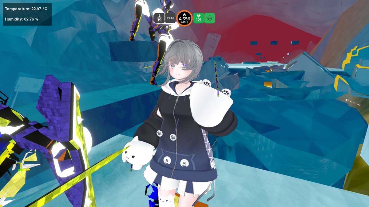 blaze_5161's tweet image. Good morning/Good night! ✨

I've finished a 6.2-hour VR session, burning 4356 kcal in #YUR 🔥
HR mean/p25/p50/p75: 132/126/132/138 bpm
Each Beat Saber map took ~3.1 min on average

Thank you for all the ❤️ &amp;amp; support!🤗
Avatar: Moe | Outfit: Poppin'Cat

#VR #VRFitness #LIV #Moe3D