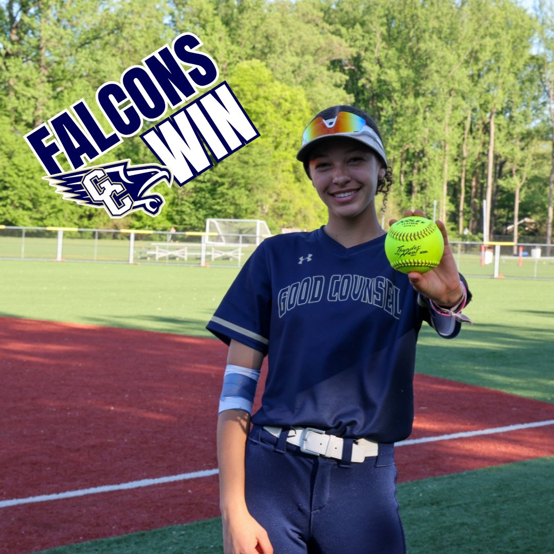 OLGCSoftball's tweet photo. FALCONS WIN! LET'S GOOOOOOOO! #FlyFalcons #HailFalcons https://t.co/4RjmclyeZW
