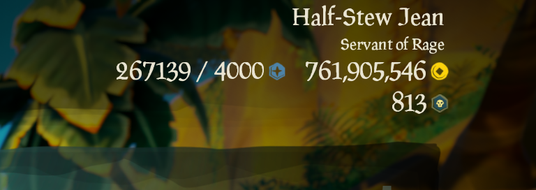 bjickz's tweet photo. Wasn’t Rare supposed to reset the doubloons? @SeaOfThieves #seaofthieves https://t.co/twi0OZfuP7