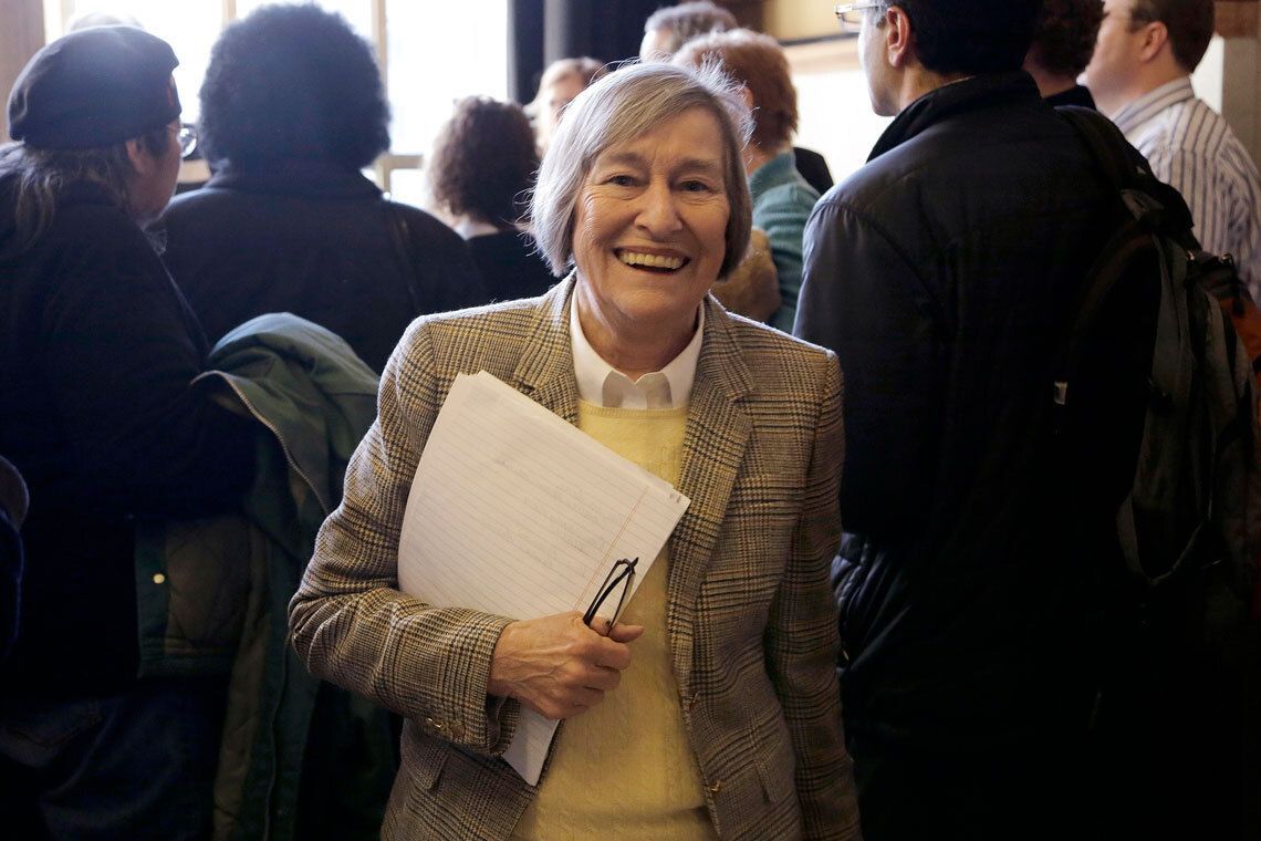 CapitolNewsIL's tweet photo. Former Illinois House Majority Leader Barbara Flynn Currie, who served 40 years in the General Assembly, died Thursday at 85. @hannahmeisel ➡️ https://t.co/7G9BDdHpup https://t.co/LFCHL15uGz
