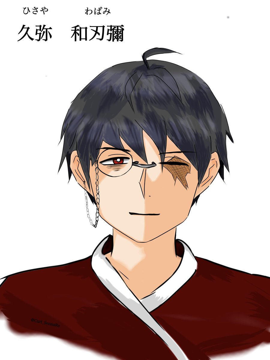 Curl_SennaRe's tweet photo. だいぶ前から描いてたOCのイラストまた1枚増えた、少しずつ上達したい、まぁ後は色々練習……長すぎて道のりが見えん！(^^)

#イラスト
#OC https://t.co/KA881SYao8