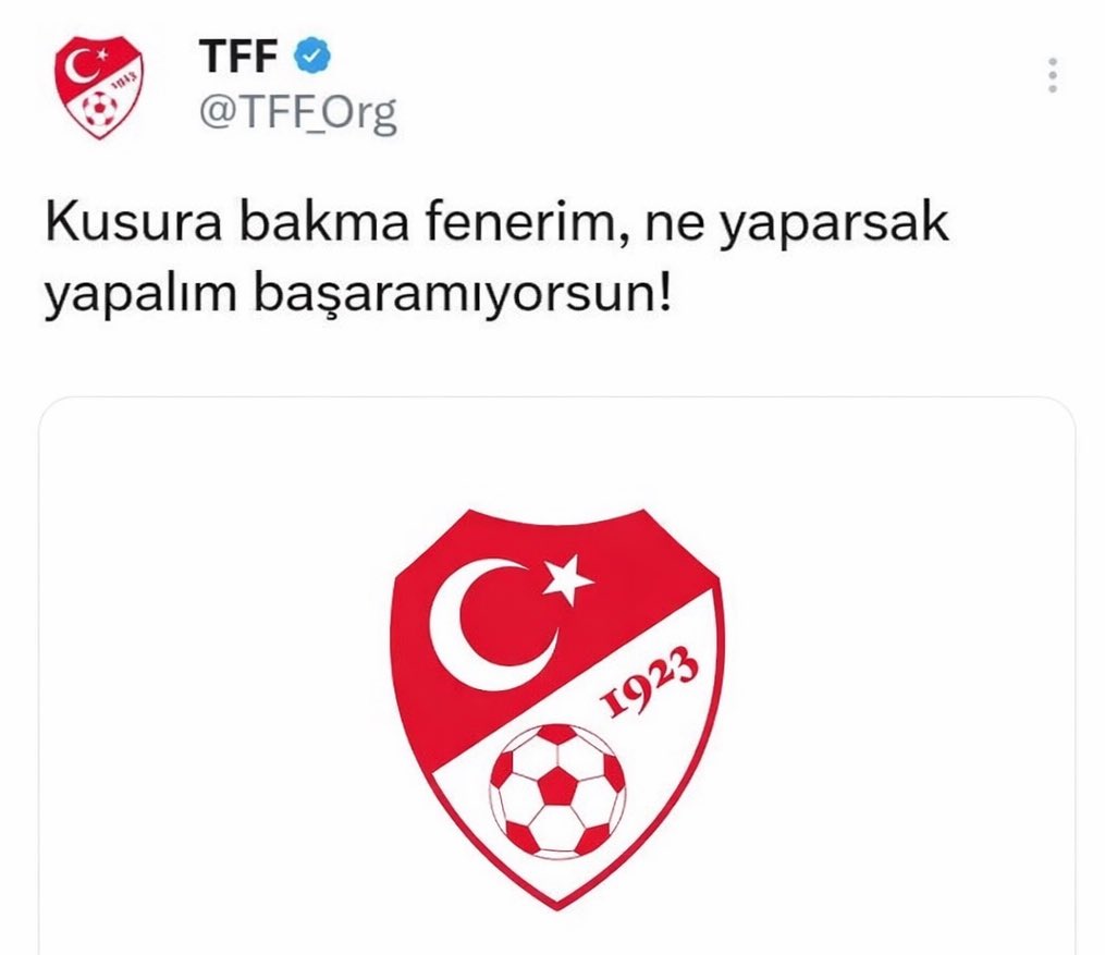 KanalBulut's tweet photo. gs ye mi versem fb ye mi versem @TFF_Org https://t.co/IeZwYjEKj1