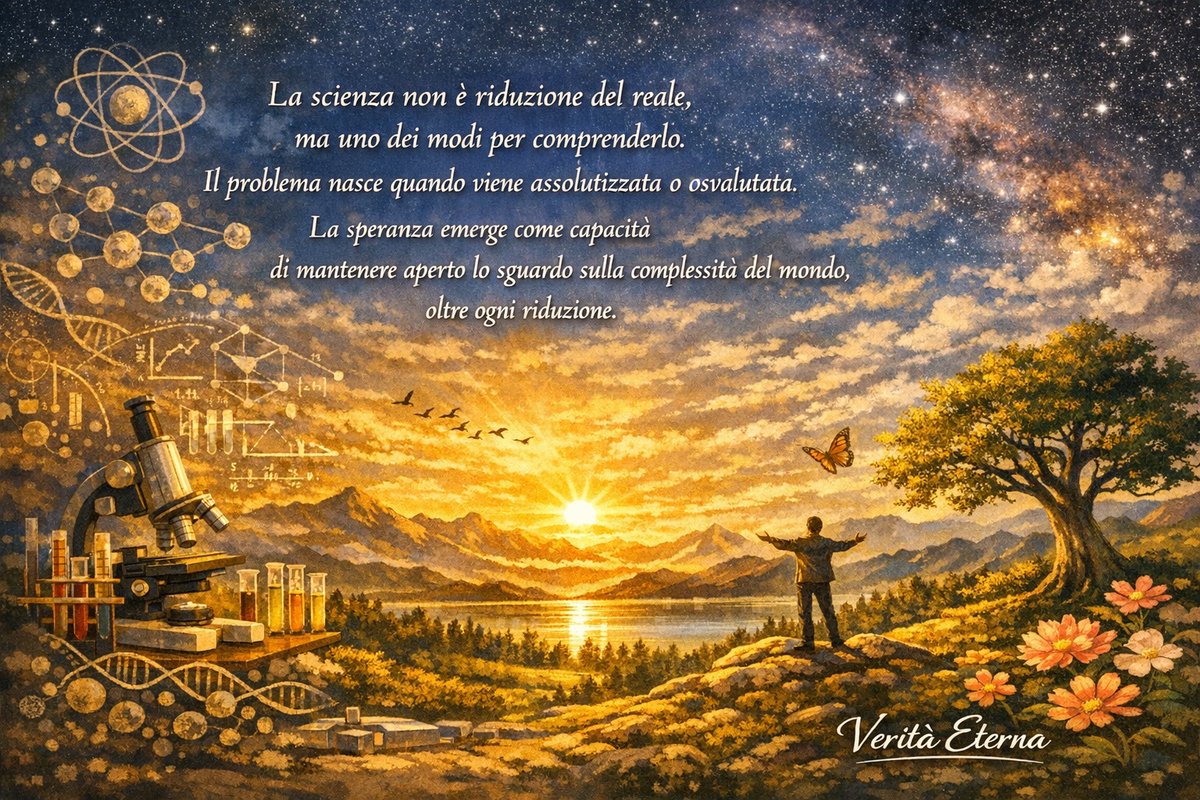 EternaVeri90046's tweet image. Verità Eterna - oasidiengaddi.it/scienza-senso-…  Scienza, senso e speranza: ritrovare lo sguardo sulla meraviglia del reale  #scienza, #filosofia, #speranza, #sensoDellaVita, #conoscenza, #riflessione, #verità, #coscienza, #pensiero, #meraviglia
