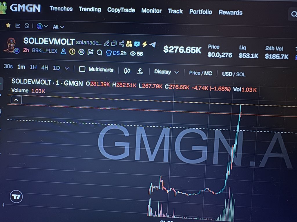 AetherionSF's tweet photo. $SOLDEVMOLT just the beginning don’t fade me ever https://t.co/2MqWGMapNT