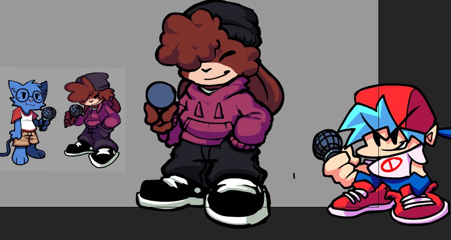 Da_ArtistFunkin's tweet image. Raven Mix Needs a Composer!!! If you're interested dm me on Discord, da.artist, we have a collab planned with a... God.. I think? Anyways, hit me up with some examples of you're work, we might need you for Girlfriend Mix too! 👀 (sprite by @OreganoOnPizza) #fnf #fnfmod