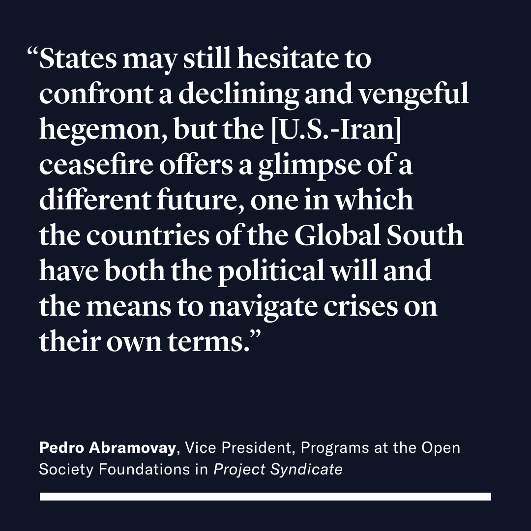 Open Society Foundations tweet media