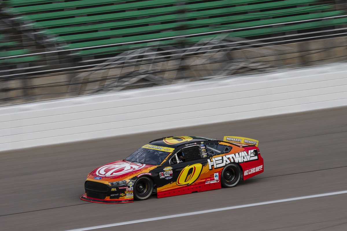 RetteJones30's tweet photo. 🌧️⚡️🌩️ WEATHER WINS @kansasspeedway
❌ Qualifying cancelled
📋 Lineup set by rulebook
➤ No. 0 George Siciliano — P24 🏎️💨
➤ No. 30 Cleetus McFarland — P25 🇺🇸
💥 100 LAPS #Tide150
📅 Sat., April 18
🕧 12:30 PM ET
📺 @FS1
#ChargingForward! 👀🚀🏁
#ARCA @FordRacing https://t.co/vH3b73CQvR