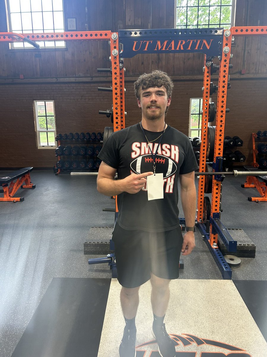 MLeitzen2027's tweet photo. Had a great time @UTM_FOOTBALL today! Thank you @CoachLeno_UTM for the invite and thank you @coachTJ_UTM and @CoachRudyG for the hospitality. Blessed for the day! Thank you again 🙏 https://t.co/9gcemJyDJ4