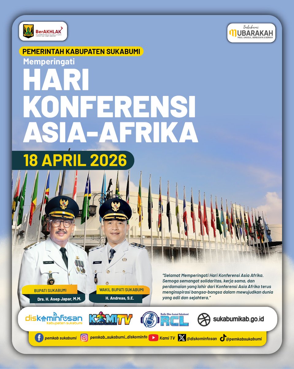 PEMERINTAH KABUPATEN SUKABUMI tweet media