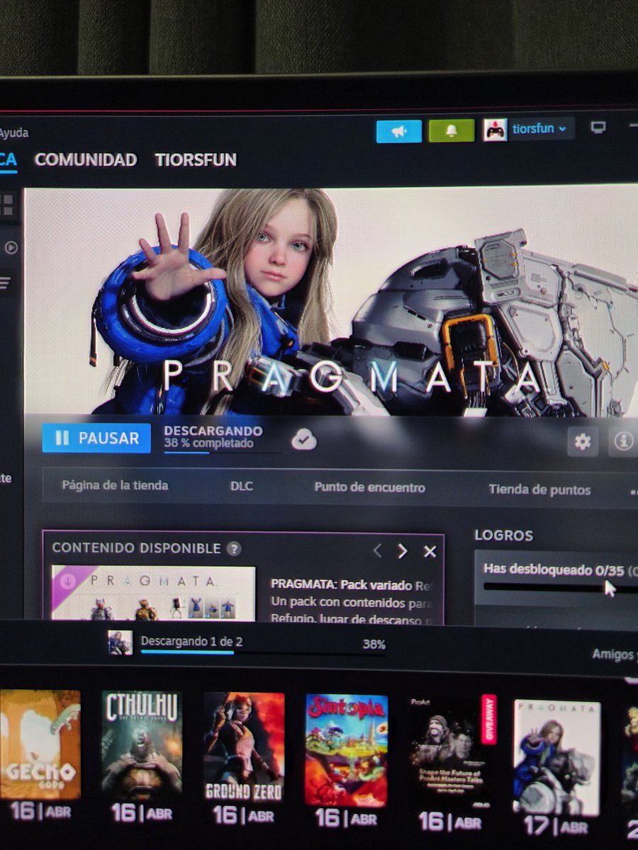 Praierd_games's tweet image. #pragmata #game  A probar , la nueva de #capcom 🥵🥵

#fypシ゚ #steam