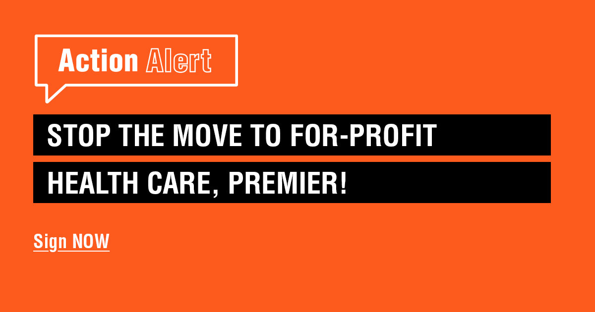 RNAO's tweet image. #FridayFacts: For-profit health care compromises quality, costs more, expands a two-tier system, erodes service in our public hospitals &amp;amp; worsens wait times.

Premier @fordnation, protect our public health system—stop channelling public funding for health care into private