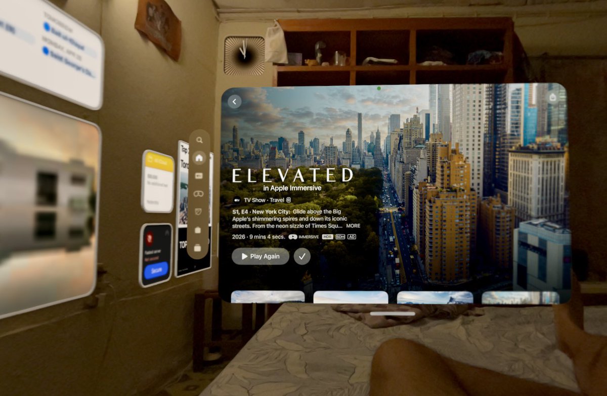faythebest's tweet image. Apple’s new immersive video, “New York City,” is incredibly well-made. I’m not a huge fan of big cities, especially New York City but this video actually made me love the city.  We need more of this Apple, if possible, weekly. Thank you #AppleVisionPro #Apple #Appleimmersive