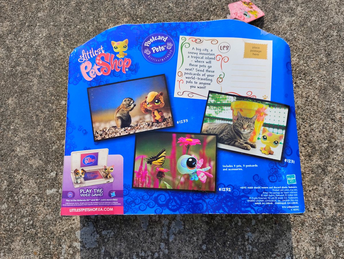 75115toys's tweet image. Littlest Pet Shop Postcard Pack #1231 #1232 #1233 Text 972-379-8279 to buy. See my other items with hashtag #75115toys #LittlestPetShop #LPS