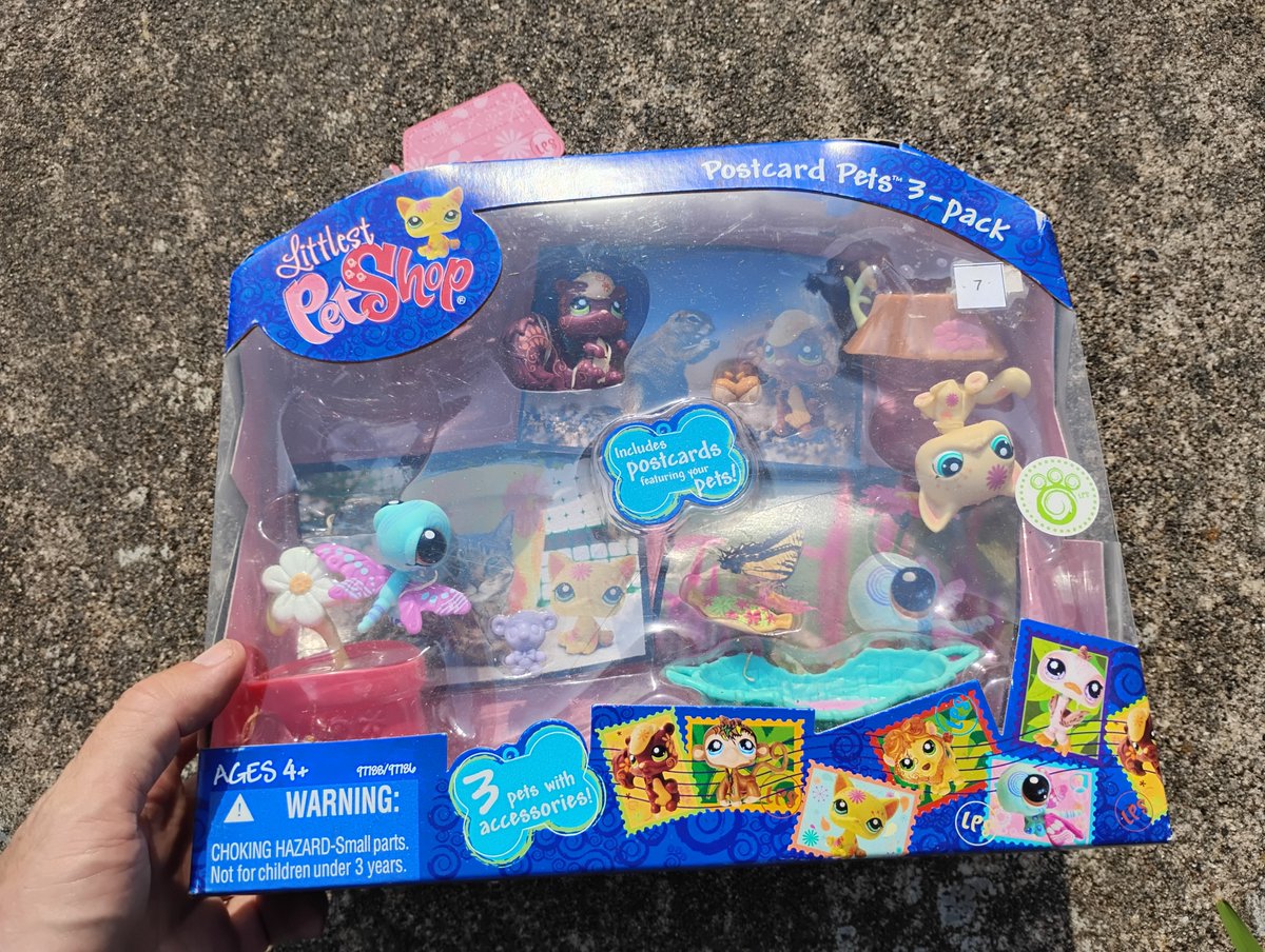 75115toys's tweet image. Littlest Pet Shop Postcard Pack #1231 #1232 #1233 Text 972-379-8279 to buy. See my other items with hashtag #75115toys #LittlestPetShop #LPS