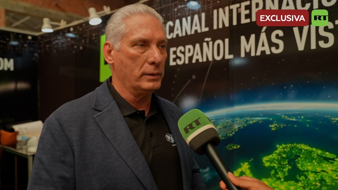🎥 Miguel Díaz-Canel en exclusiva a RT sobre cambios en el Gobierno, agresiones de EE.UU. y un pueblo dispuesto a combatir

🎤🇨🇺 El presidente de Cuba, Miguel Díaz-Canel, respondió a preguntas sobre el futuro del país y rechazó comparaciones con Venezuela.