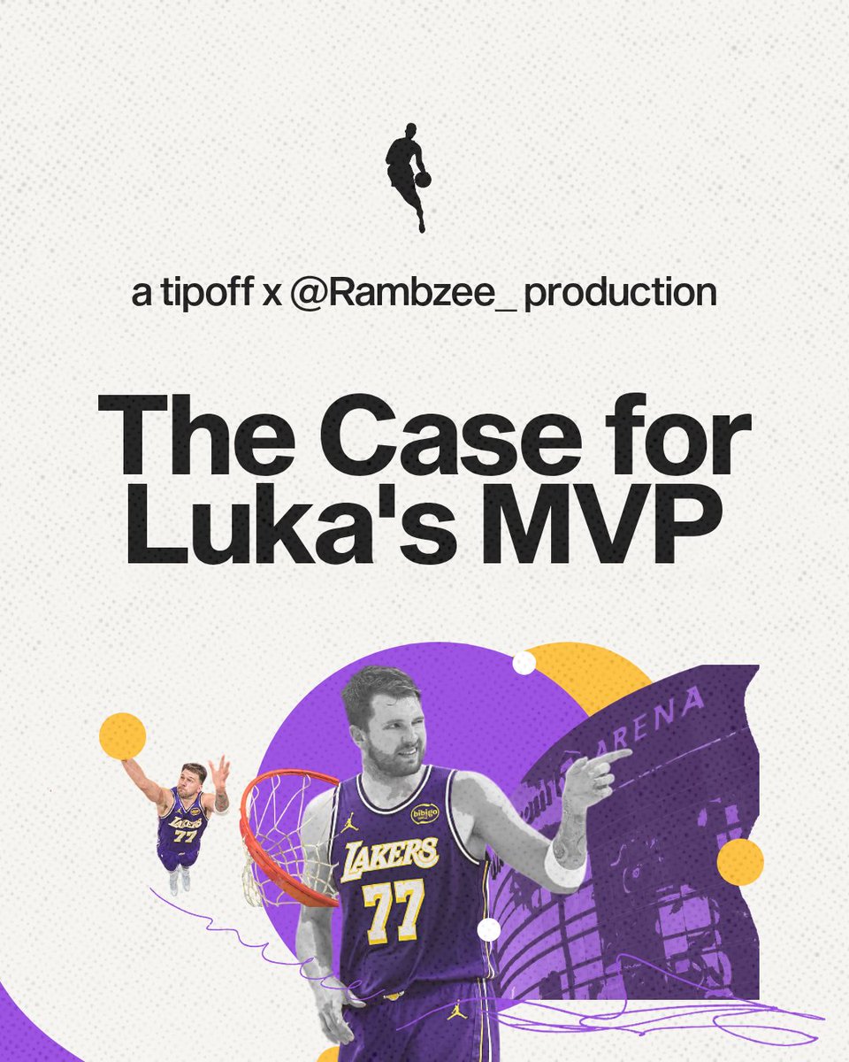 The Case for Luka's MVP 🇸🇮🏀🏅

(A thread)

In collaboration with <a href="/Rambzee_/">Caleb</a>