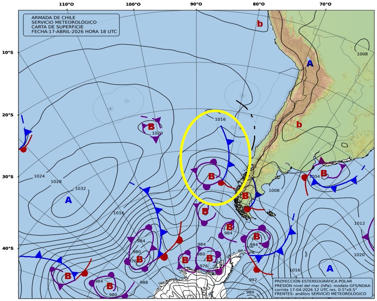 Centro Zonal de Meteorología Marina Puerto Montt tweet media