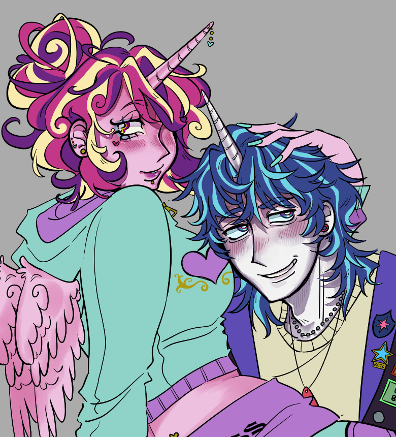 𖦹 LUCE | infected shining armor tweet media