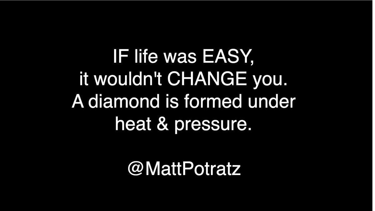 MattPotratz's tweet image. #PressureMakesDiamonds #LifeLessons #InspirationDaily #StayStrong #CourageToChange #MindsetMatters #RiseAbove #StayPositive #JourneyToSuccess #BelieveInYourself