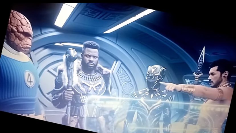 harry68908's tweet image. Wakanda ✖️Fantastic 4‼️

#doomsday #Doomsday #avengers #trailer #leak #marvel