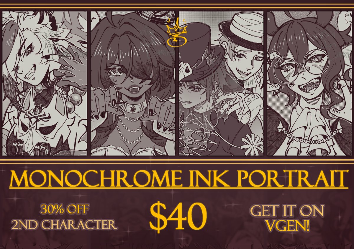 spoops 👑 vgen commissions OPEN! tweet media