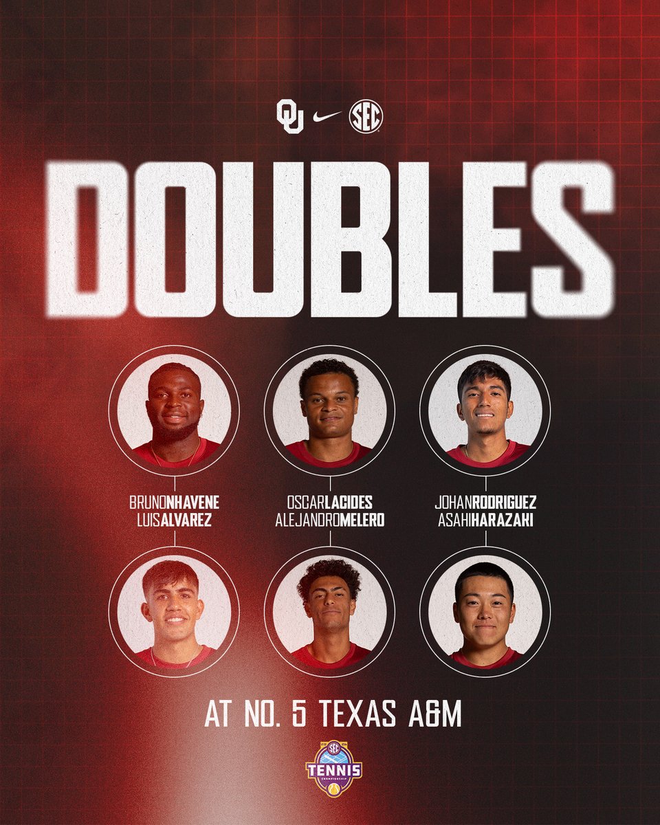 OU_MTennis's tweet image. Here. We. Go.

🔗 | linktr.ee/oumtennis

#BoomerSooner | #OneGoal