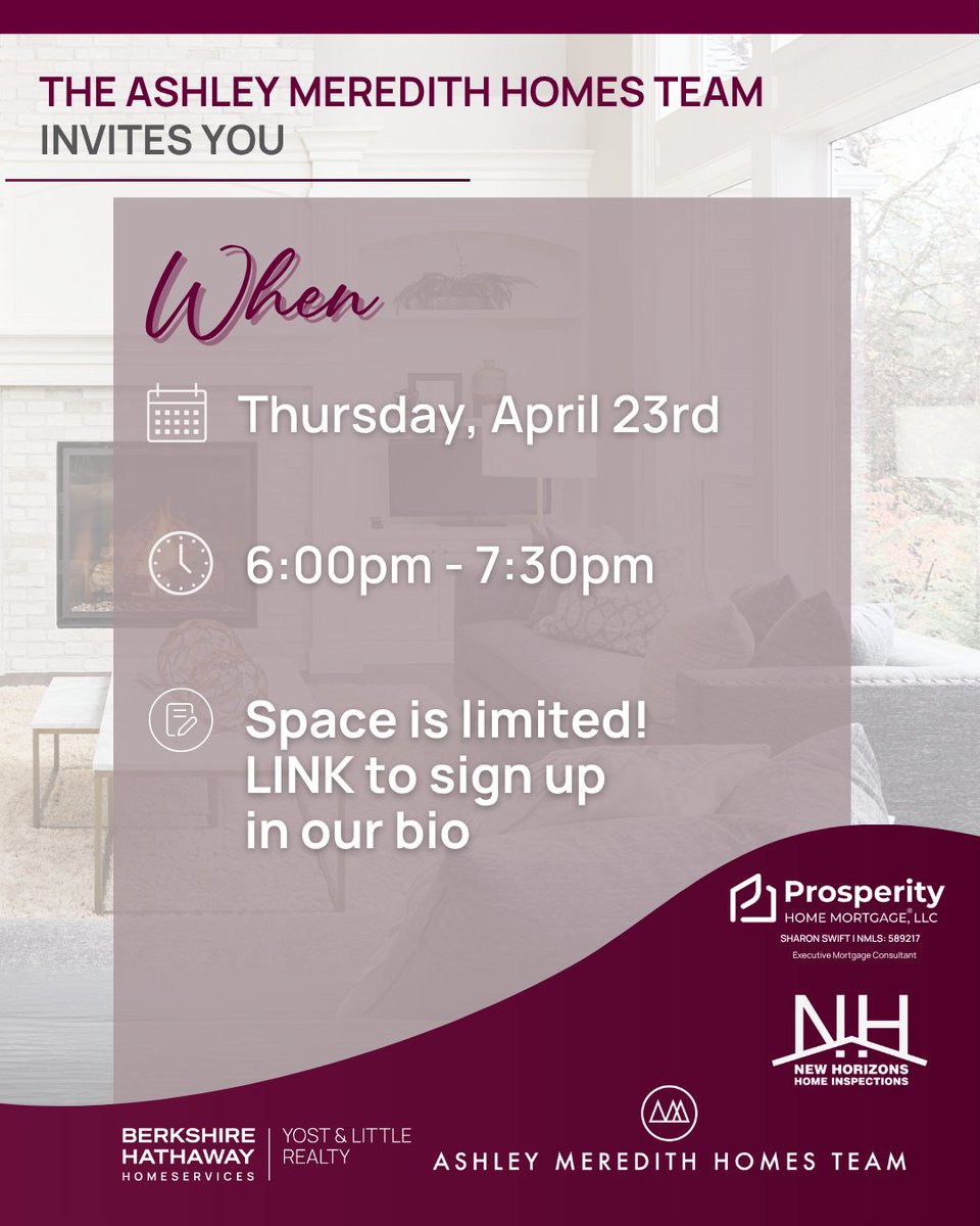 NicoleBRabe's tweet photo. Buying a home this year? This is your sign. 👀

Join us for a FREE Home Buyer Workshop — and finally get real answers (not internet noise).

No pressure. No fluff. Just clarity.

📅 Thursday, April 23
⏰ 6:00–7:30 PM
📍 Greensboro

👉 Save your seat via the link in comments https://t.co/XSyZGnPVIp