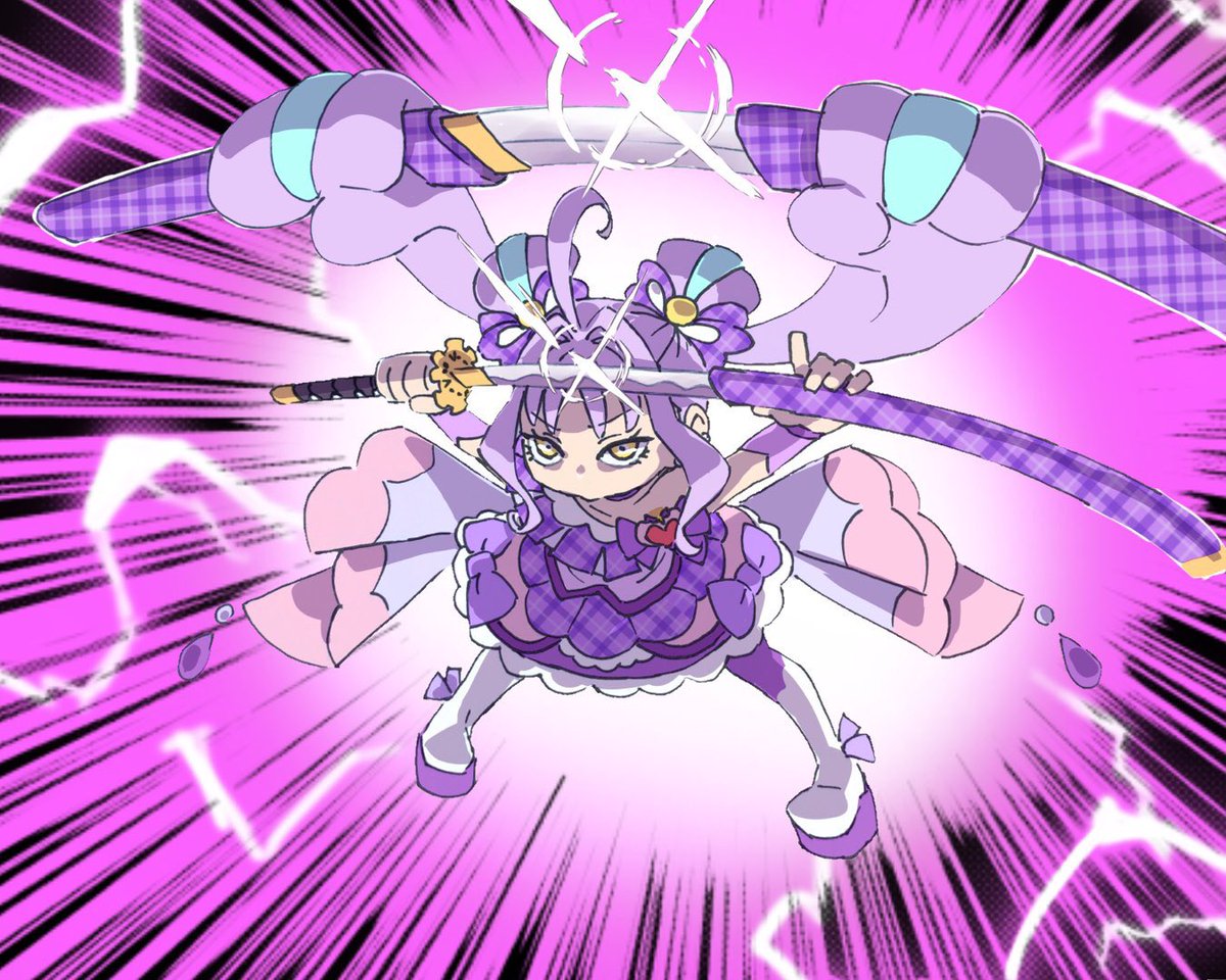 Chiyo9573's tweet image. #プリキュアと日本刀との親和性についての考察
CKK-556は　まぁ準公式だし？