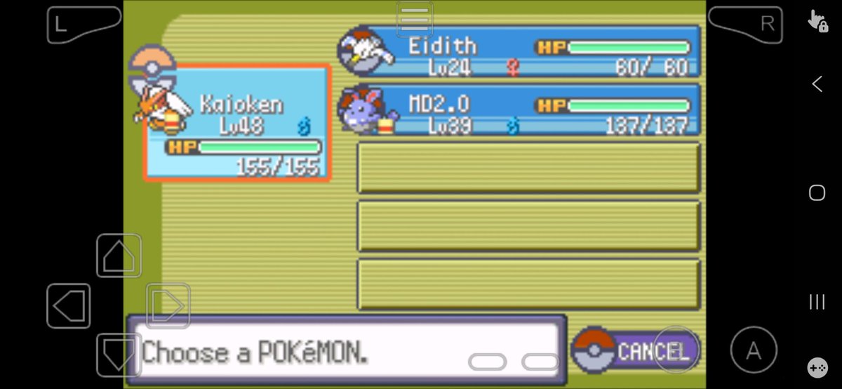 Arvel0's tweet image. What's left. Any advice.? #pokemon #emerald #nuzlocke