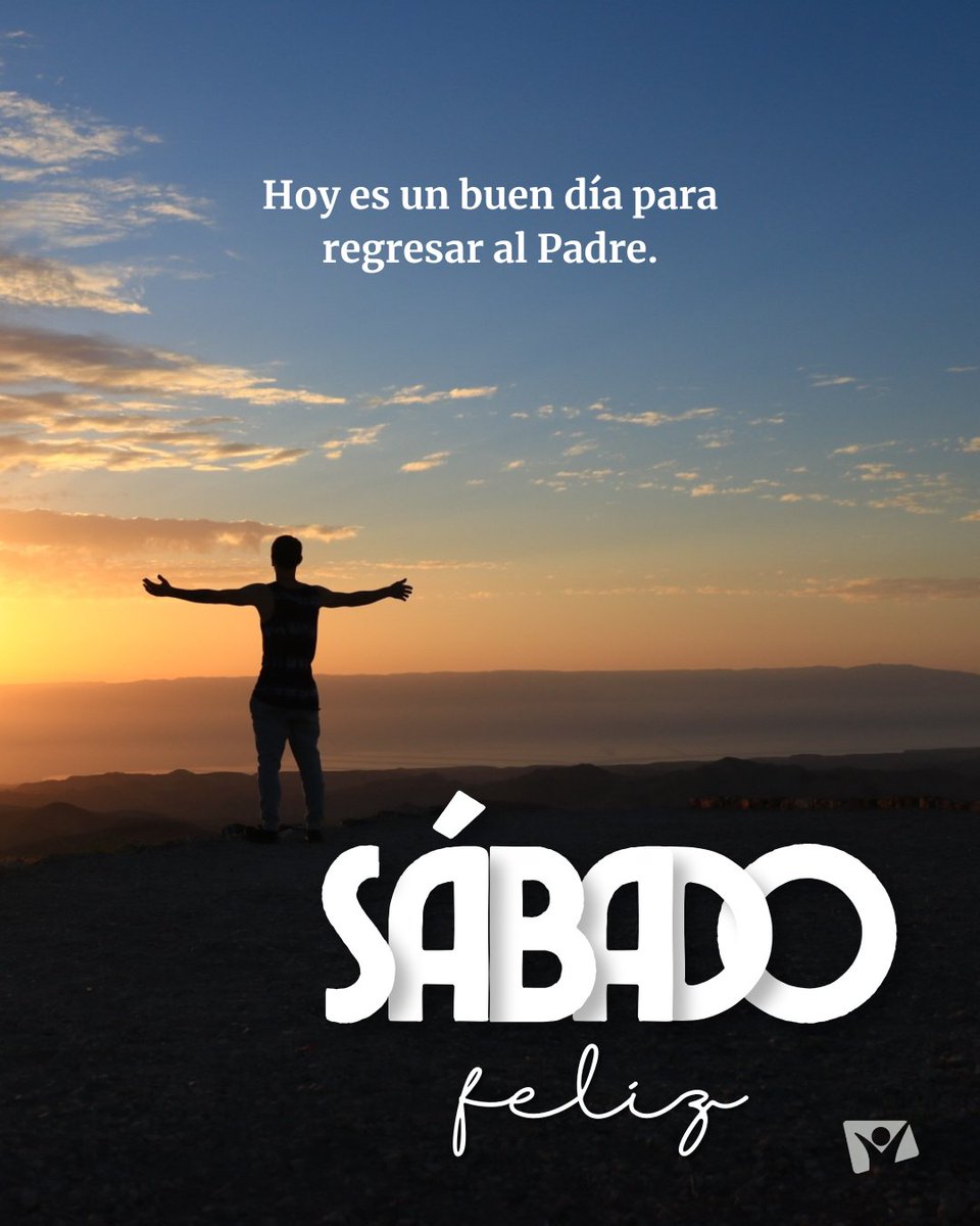 A veces pensamos que para volver tenemos que estar "perfectos".. Pero realmente solo necesitas estar dispuesto ❤️

Él no te espera con juicios, sino con un abrazo que restaura todo lo que se rompió en el camino.

Te deseo un Sábado feliz para ti 🫂