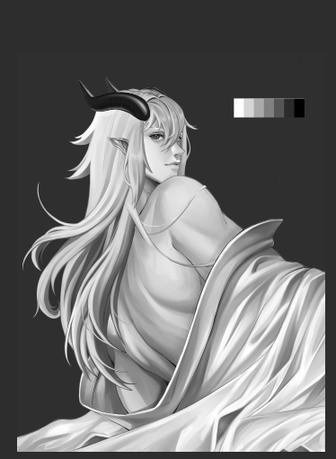 WIP - Rendering done (82 hours) 💛

#vgen #commission #digitalart