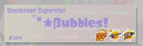 Bubbles! tweet media