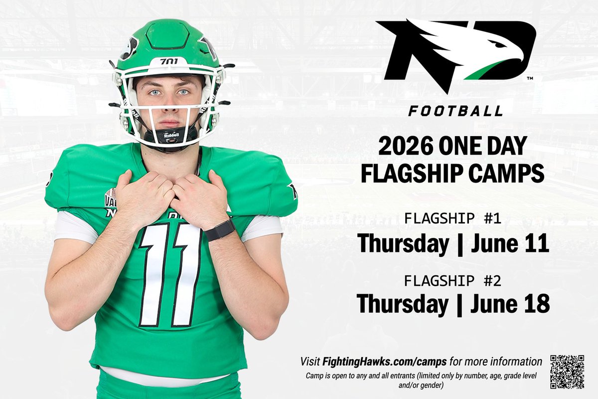 gradychap24's tweet photo. Thank You @TrevorOlson62 and @UNDfootball for the camp invite! Can’t wait to get up to Grand Forks and compete! 
@WFHoraceFB @NWahlScouting https://t.co/XMuhG2bTuL