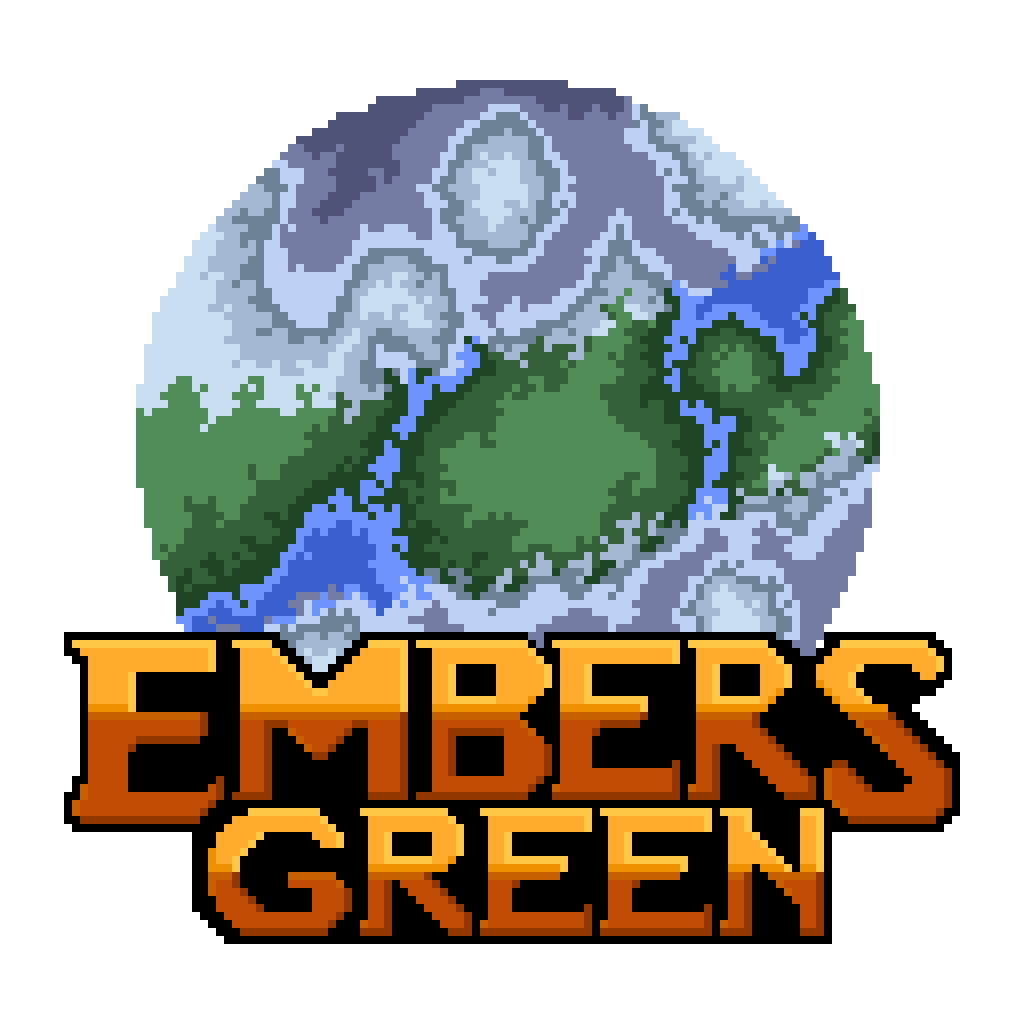 EmbersGreenGame's tweet photo. Logo: good enough.
Budget: survived.
Planet: still hostile.

Two out of three isn't bad.

🌑 Embers Green — coming soon. 

#indiegame #pixelart #gamedev #indiedev https://t.co/bd8Y65EX7E