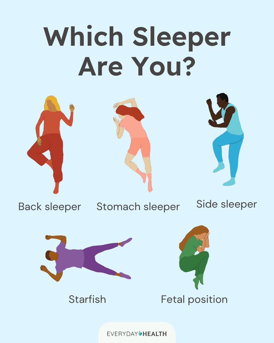 EverydayHealth's tweet image. What’s the best way to #sleep?😴 Find out which one is right for you here: bit.ly/4aPCf63