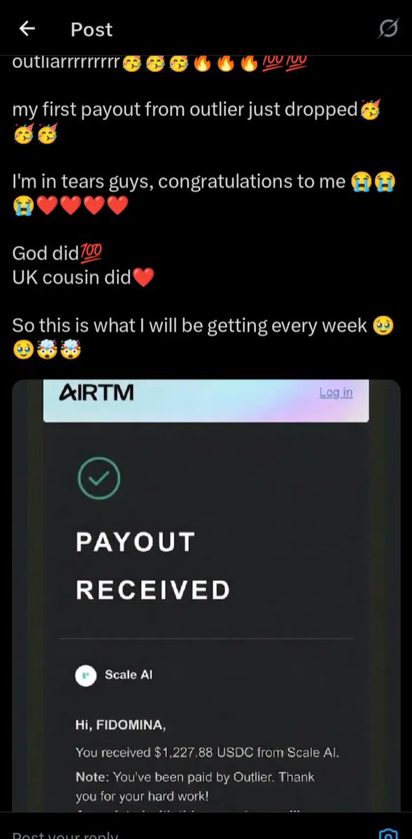 DannyGDGreat's tweet image. Don't forget;
- The United States is being hired actively #handshake #outlier
- The United Kingdom is being hired actively #outlier
- Canada is being hired actively #outlier

#REMOTEJOBS
#WEEKLYPAYMENT
Just Send a DM if you have anyone in the above mentioned countries. LFG