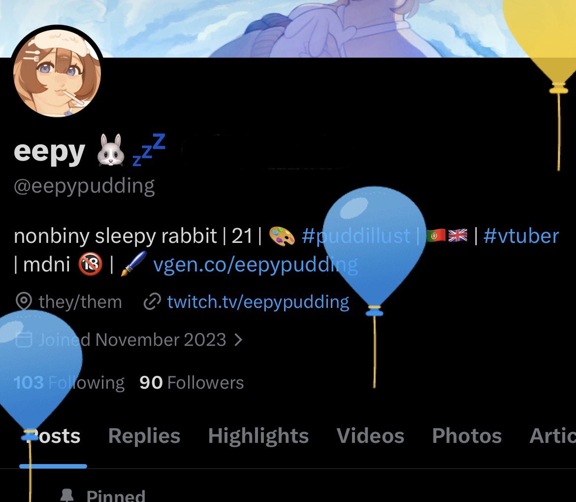 eepypudding's tweet photo. sorry i don’t have any art to show rn but it’s my birthday today :D https://t.co/3HYQvh0XNx