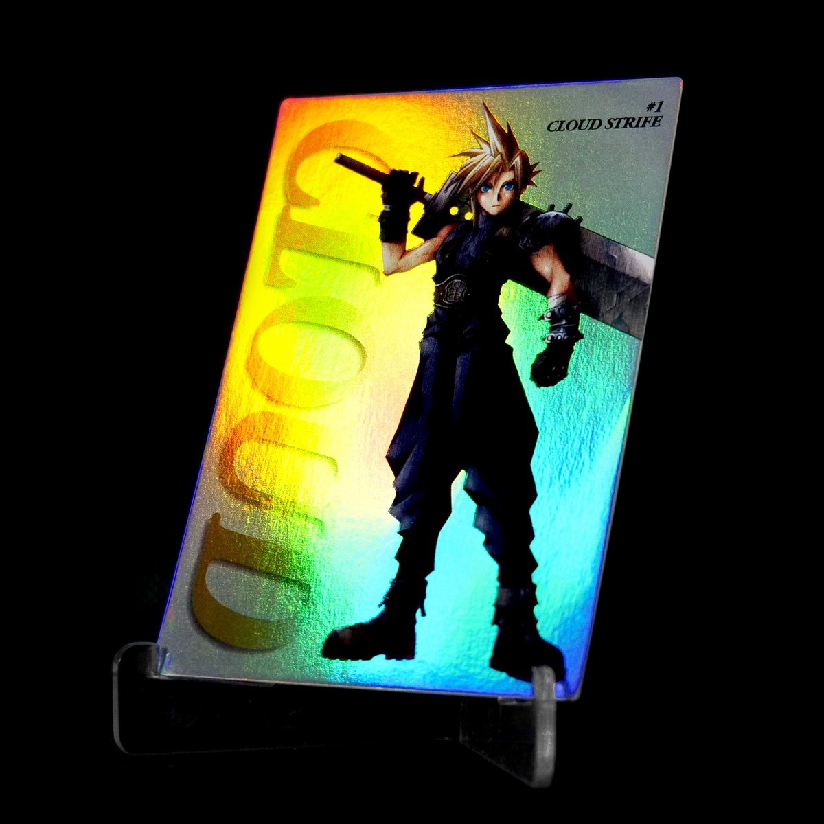 ItemSelect_'s tweet photo. 1997 Carddass Masters Final Fantasy VII - Cloud and Sephiroth Foil https://t.co/D3LRCw8lts