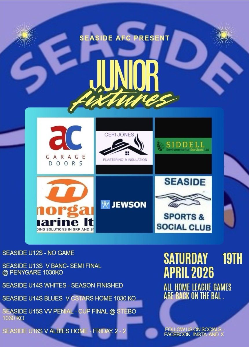 Seaside AFC tweet media