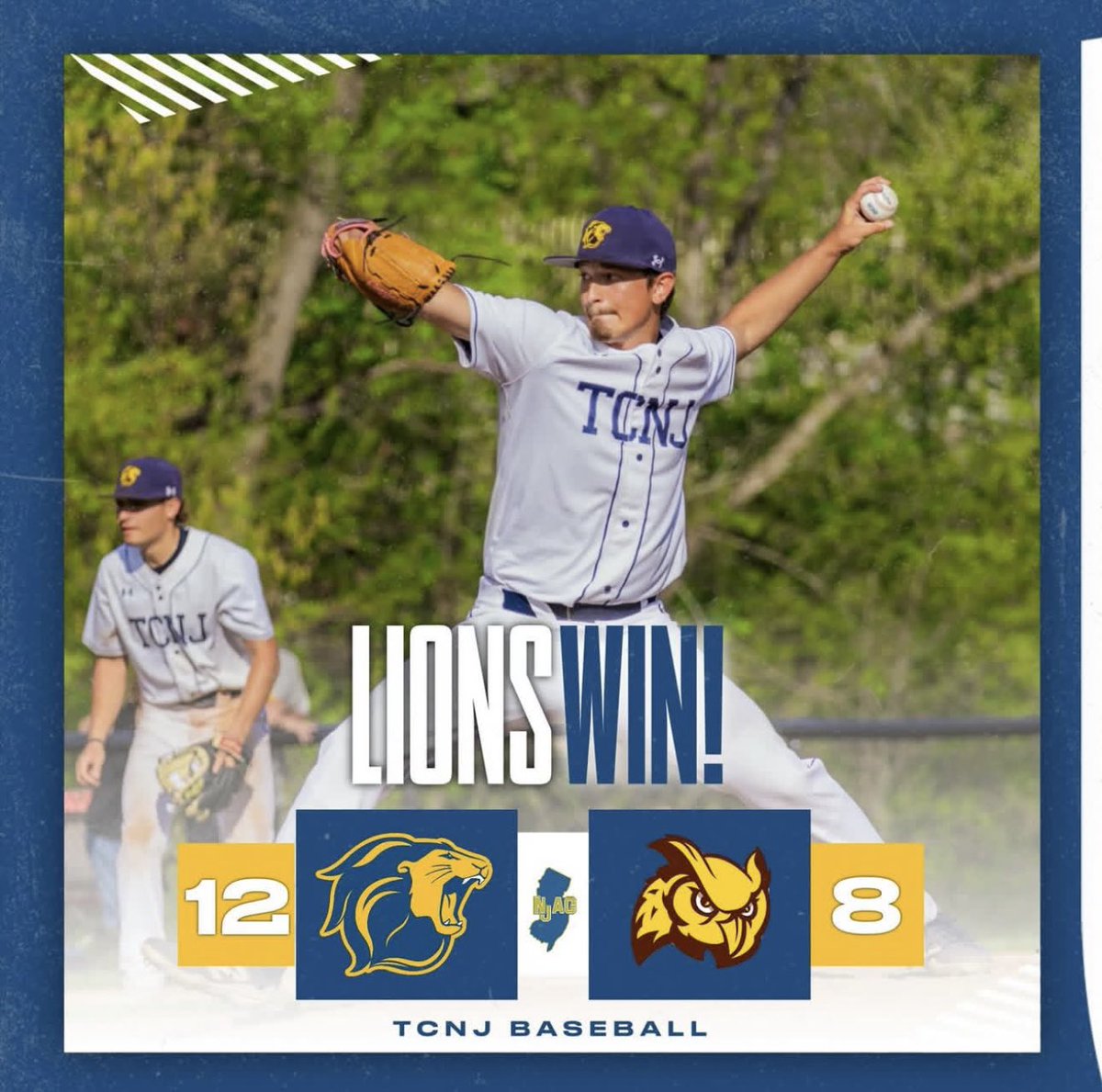TCNJ BASEBALL tweet media