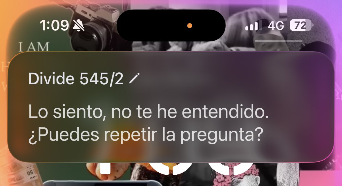 soy_melpomene's tweet image. #AppleIntelligence 🤣. Aclaro que se lo dije en castellano