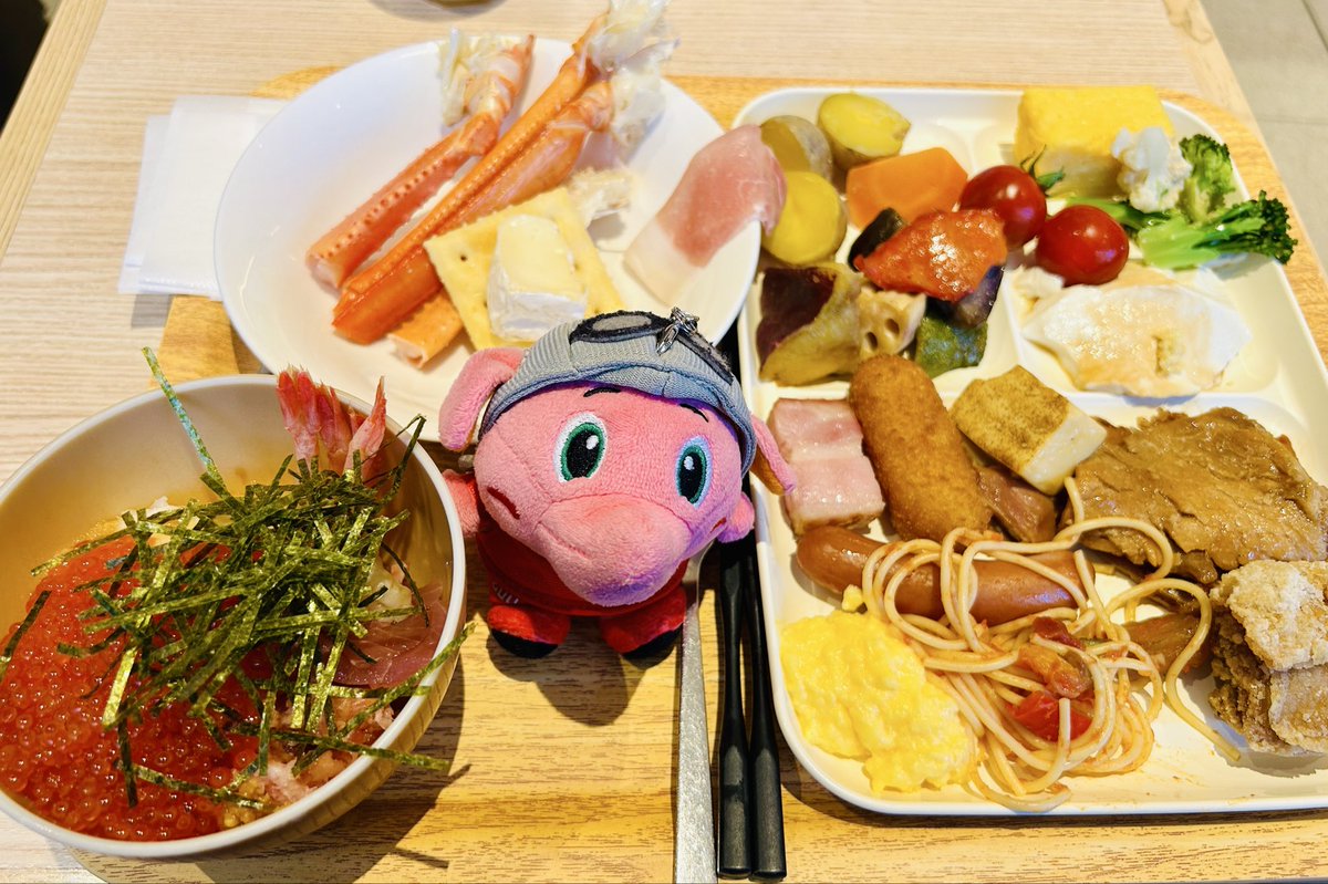 朝ごはんから大優勝しているので
今日は勝ちます🙌