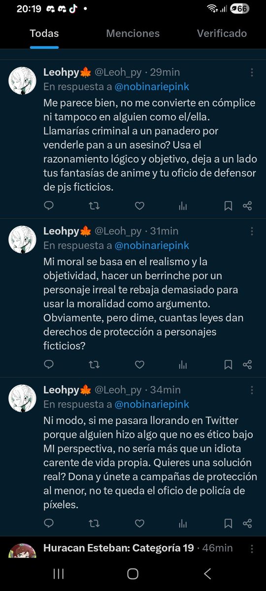 Me da paja responder todo eso, pero q comparaciones de mierda xd un panadero no sabe ni esta deacuerdo con el asesino, Vos si sabes y le ofreciste tu trabajo a una pedofila

Por cierto,La legalidad en la que vos te basas no se trata de lo que "VOS" crees, es lo que es