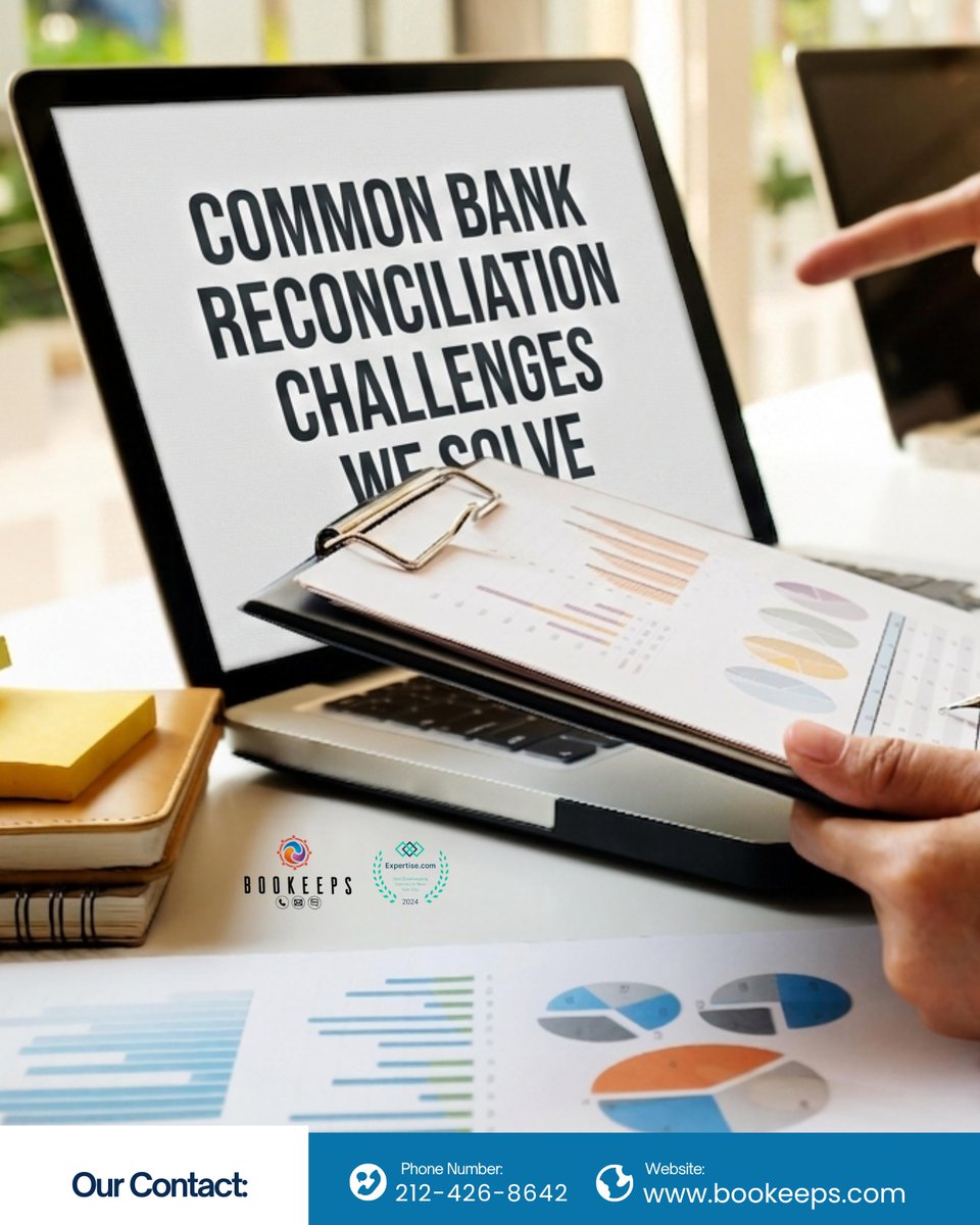 Reconciling a simple checking account is one thing, but modern business finances are rarely that simple. We have expertise to handle complex reconciliation challenges that often frustrate business owners.

📞+1(917)678-2913
Visit us bookeeps.com

#bookkeeping